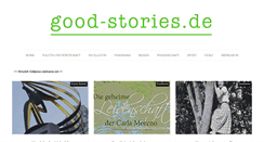 Desktop Screenshot of good-stories.de