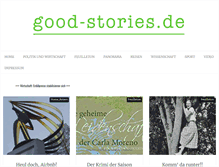 Tablet Screenshot of good-stories.de
